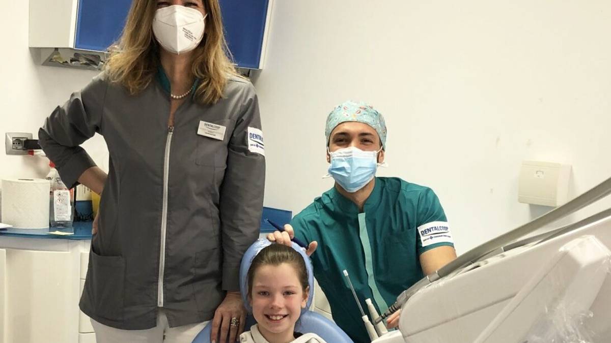 Da Zeinta de Borg e Dentalcoop cure odontoiatriche per due bimbe ucraine