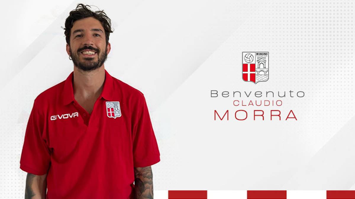Calcio serie C, colpo del Rimini: il bomber Morra ha firmato per tre anni