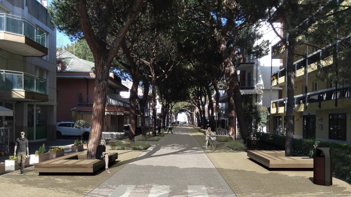 Riccione, via al restyling di viale San Martino