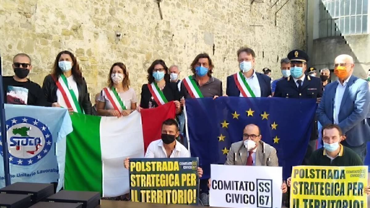 Rocca San Casciano, ancora mobilitazione per la Polstrada