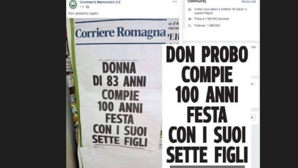 A volte ritornano: le fake news e chi abbocca alle false locandine sul web