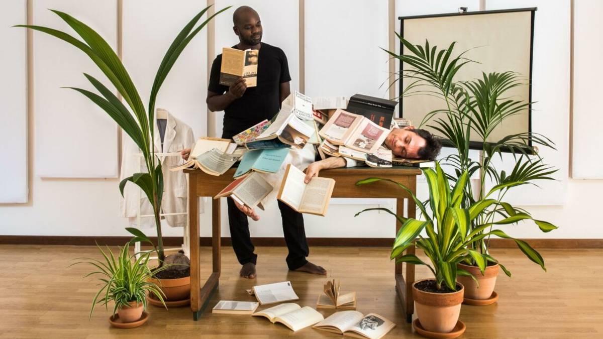 Alessandro Berti anti-razzista al Santarcangelo Festival