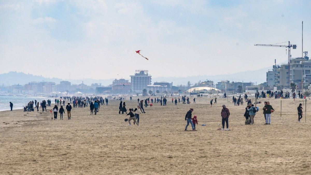 La Pasqua tiepida di una Riccione che apre alle famiglie