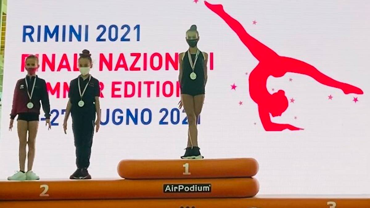 Ginnastica ritmica, Fratti e Pacchioli collezionano medaglie per la Gynnis Rimini