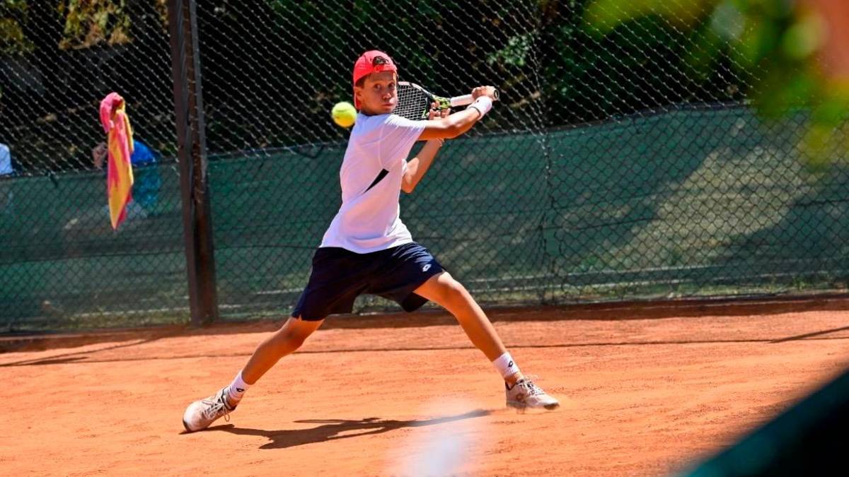Matteo Rosti in azione