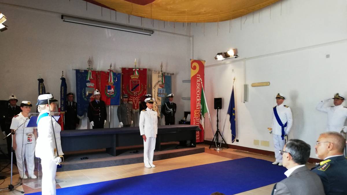 Cambio della guardia all'Ufficio Circondariale Marittimo di Cesenatico