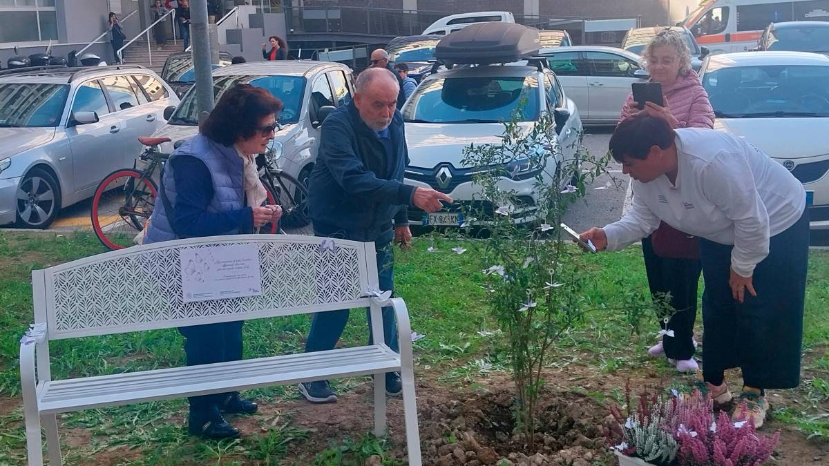Rimini, inaugurato all’ospedale il “Giardino delle Farfalle”