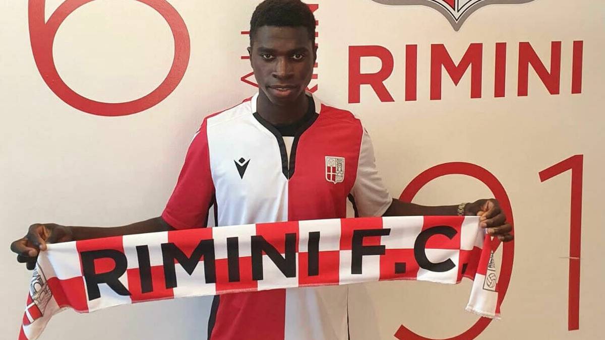 Calcio Serie D, il Rimini rinforza il centrocampo con Sambou