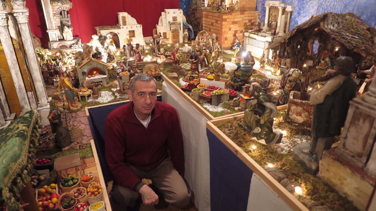 Rimini. Presepe in casa aperto a tutti