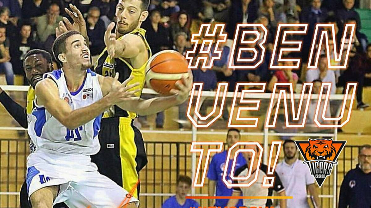 Basket B, i Tigers Cesena si rinforzano con Antonio Brighi