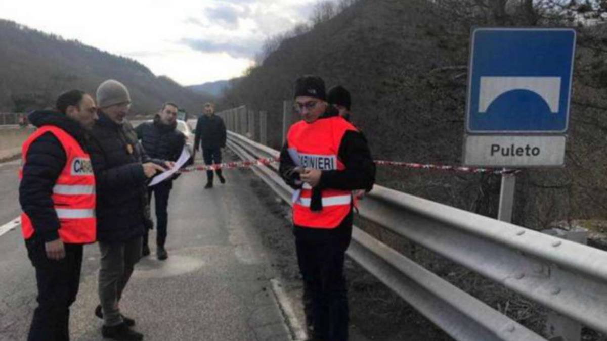 E45, al viadotto Puleto i lavori sono fermi