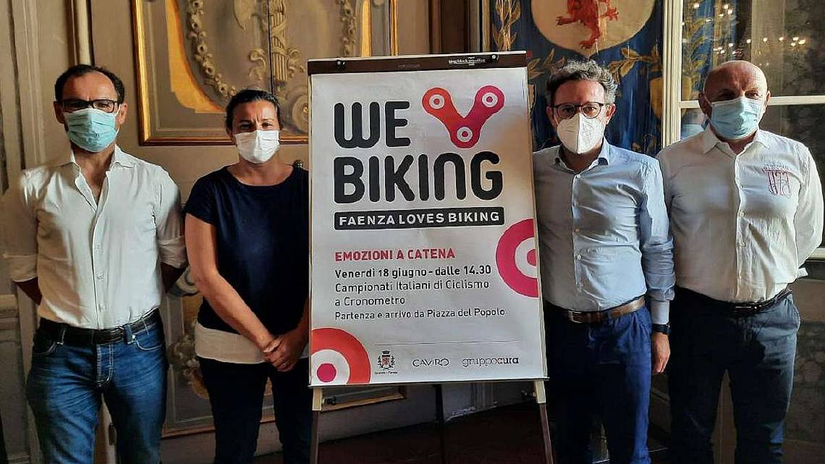 Faenza si fa bella per i tricolori a cronometro di ciclismo