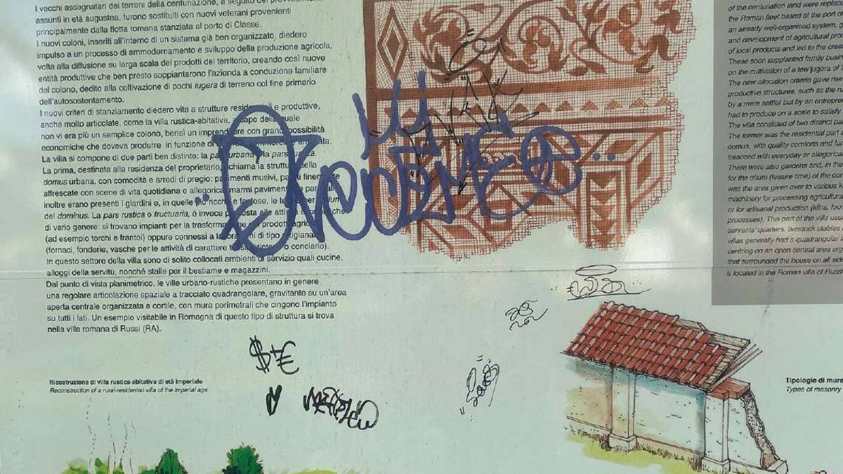 Vandalizzati i cartelli della centuriazione a San Giorgio di Cesena