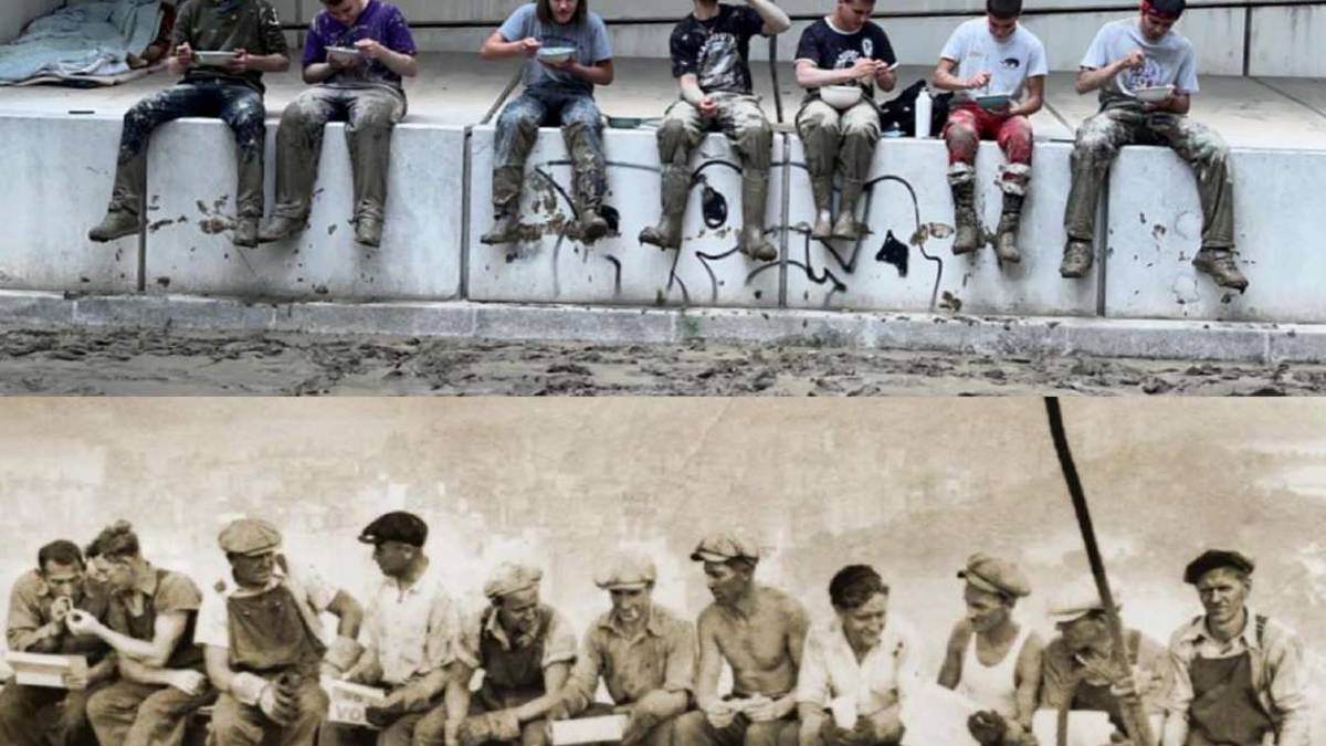 L'alluvione a Cesena e la foto degli scout diventata un simbolo