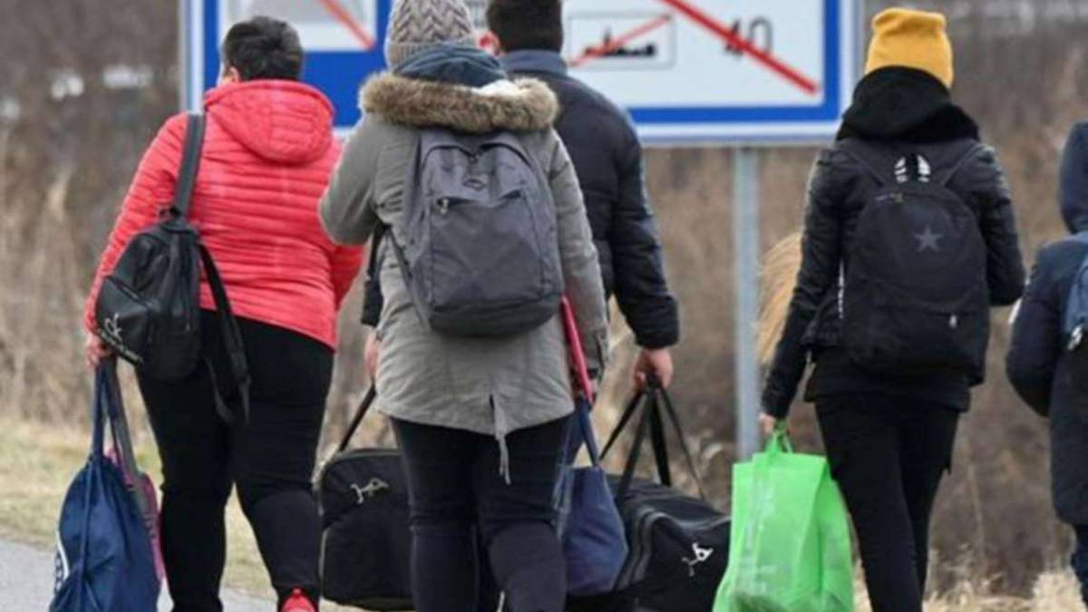 San Mauro, la fuga dall'Ucraina di 4 generazioni di parenti
