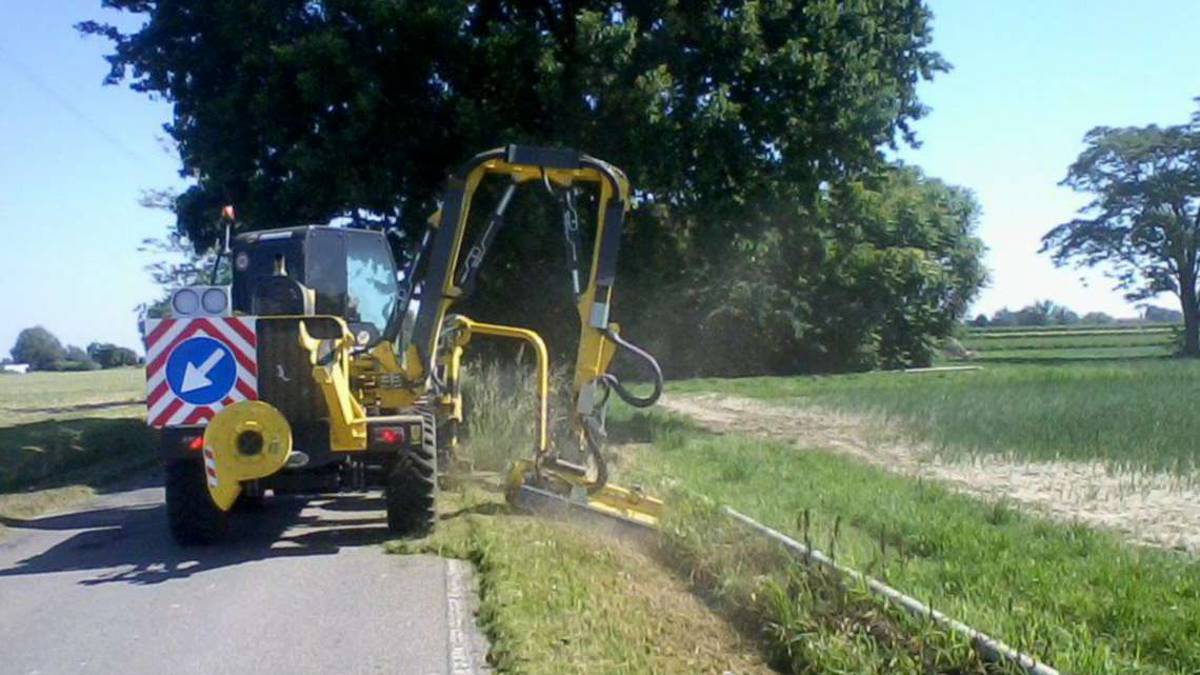 Cesena: sfalci divisi in 5 zone per la migliore sicurezza stradal