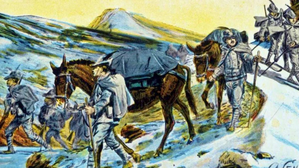 Emporio arte: l'imolese Quinto Cenni e gli alpini