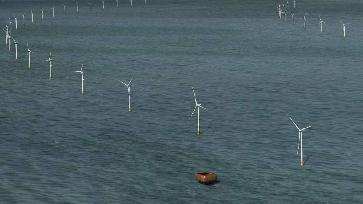 Parco eolico: il nuovo progetto per Rimini, 51 pale a 10 miglia