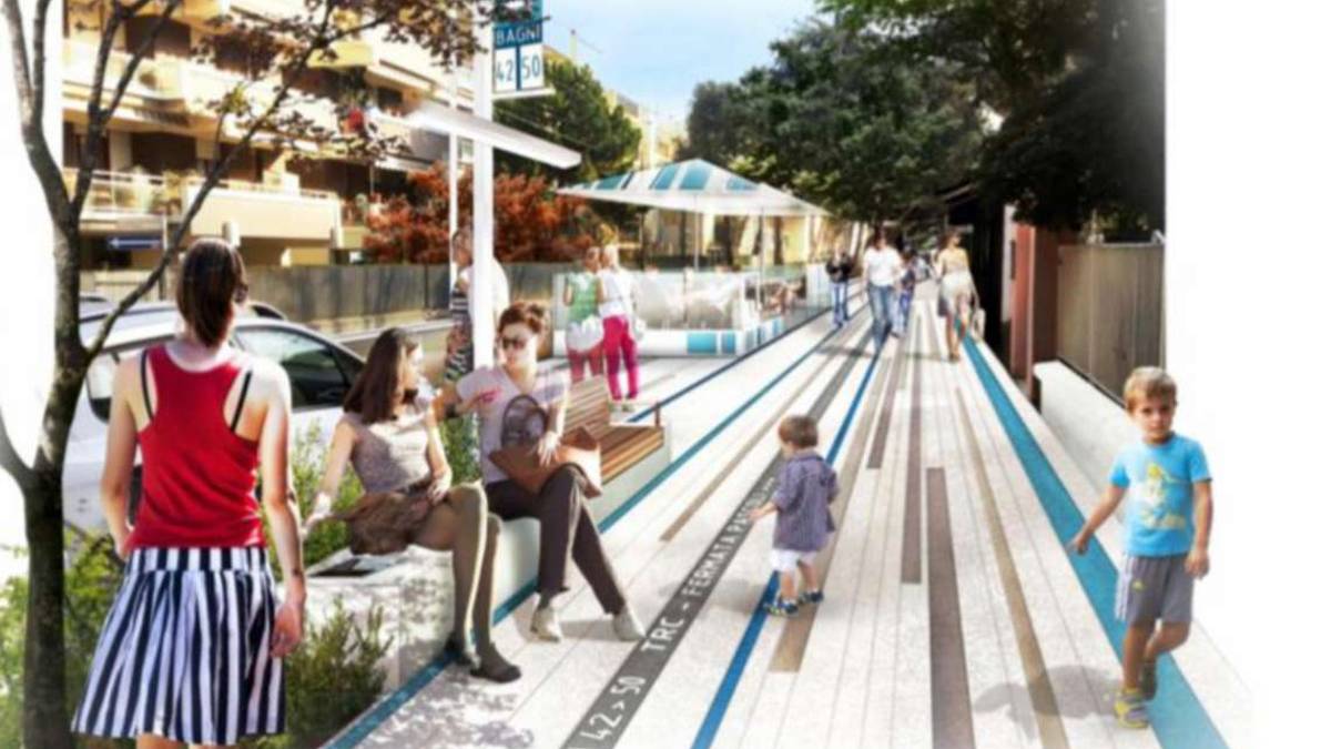 Rimini, viali delle Regine: cambia tutto. Dieci milioni per vincere il degrado
