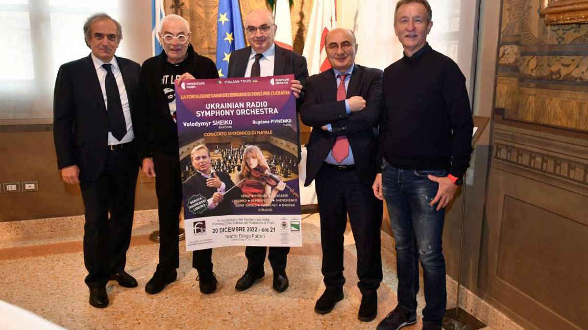 Forlì, la Fondazione per l'Ucraina con un concerto