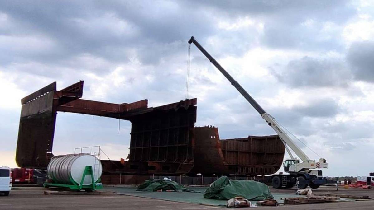 Ravenna, recuperato anche il terzo troncone della Berkan B