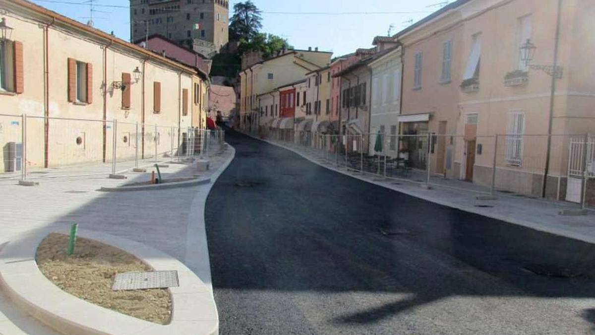 Longiano, il borgo prende forma: lavori terminati