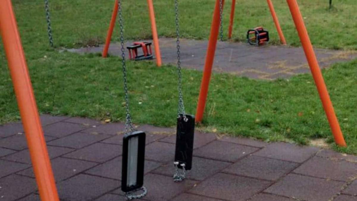 Cesena: vandalizzati i giochi del parco Iqbal