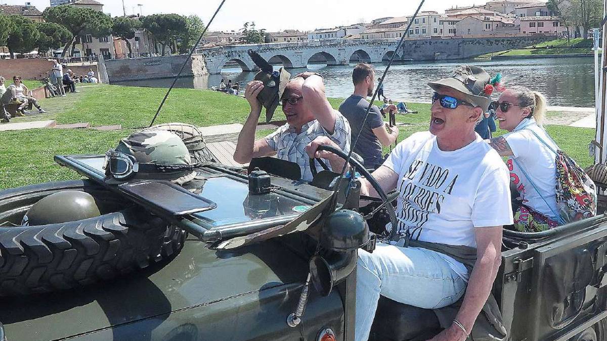 Le vacanze degli alpini alla scoperta di Rimini