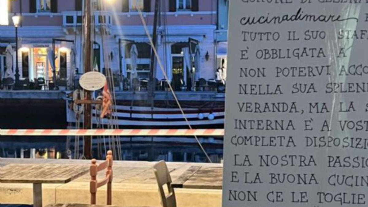 Cesenatico, alla quinta sanzione veranda sospesa a ristorante