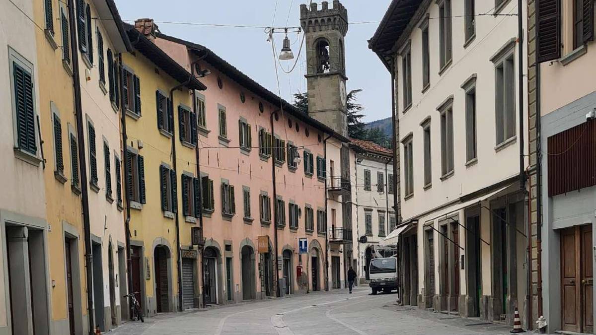 Nuova sperimentazione per strada pedonale a San Piero in Bagno