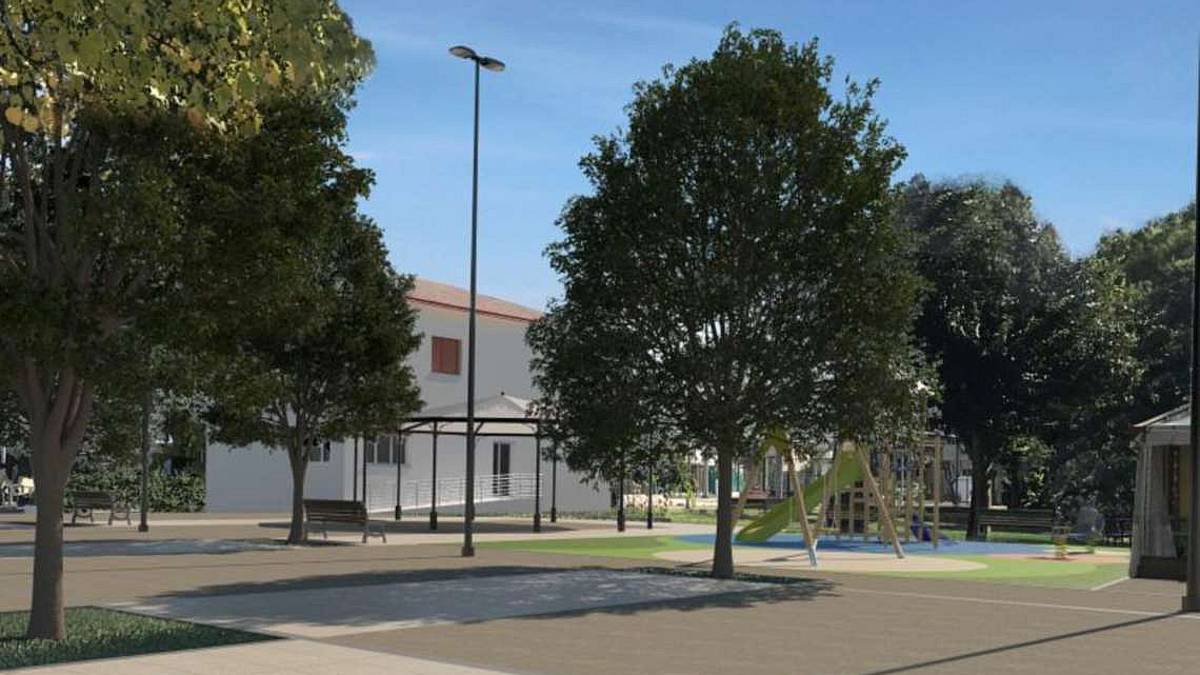 Sant'Angelo, lavori per unire la piazza al parco