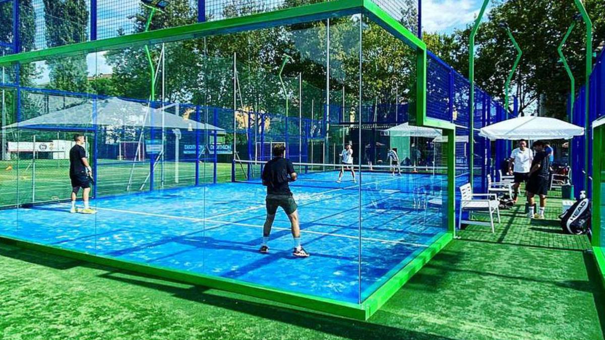 Padel mania a Bellaria: cinque campi vicino allo stadio