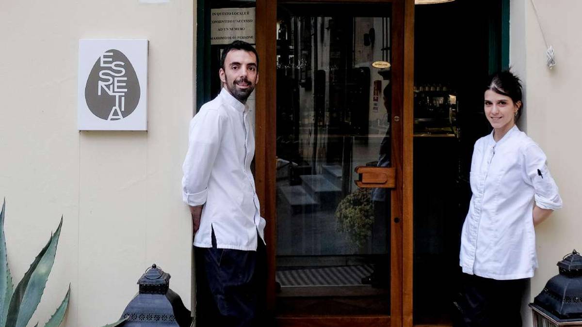 Andrea Giacchini e la sua cucina che punta all' Essentia