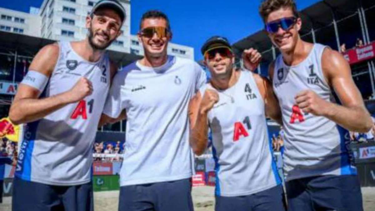 Beach volley, Rossi-Carambula d'argento a Vienna