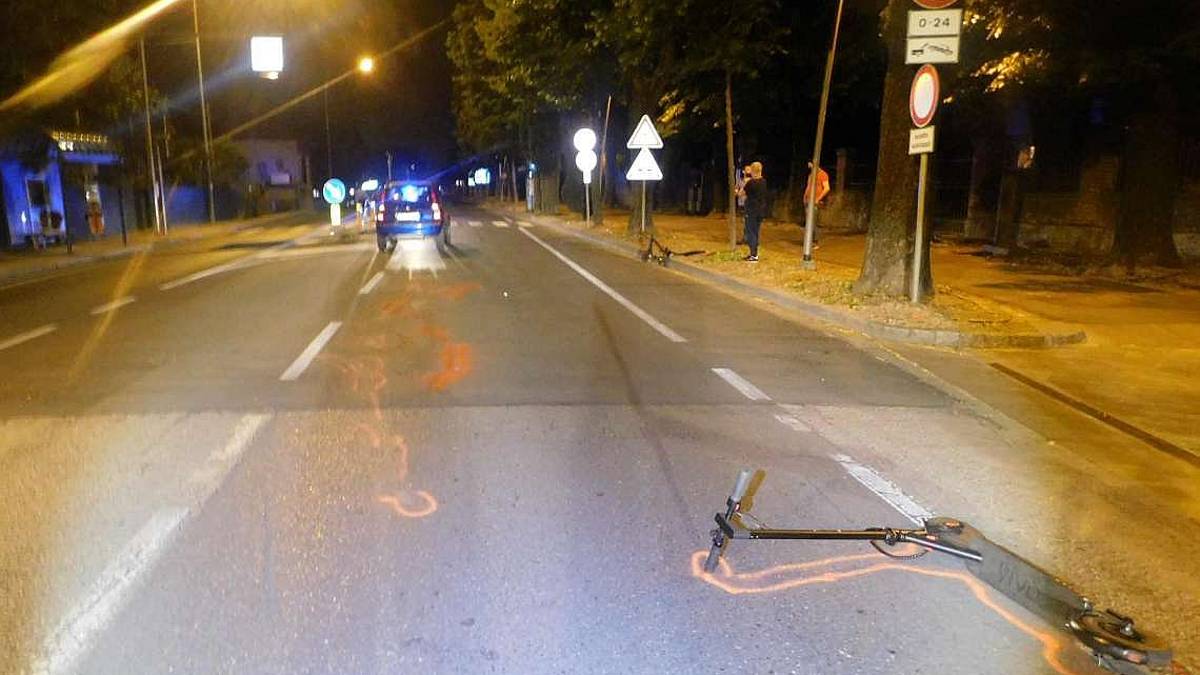 Imola, investito sul monopattino, grave 19enne
