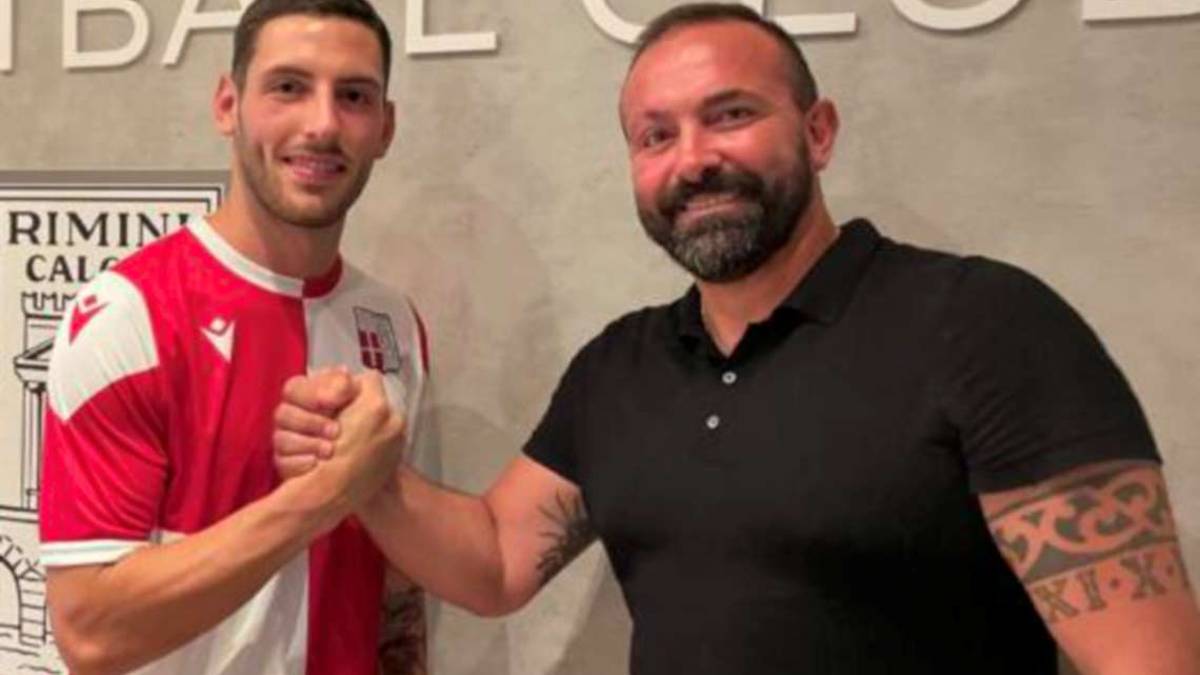 Calcio C, il Rimini dà il benvenuto a Tofanari