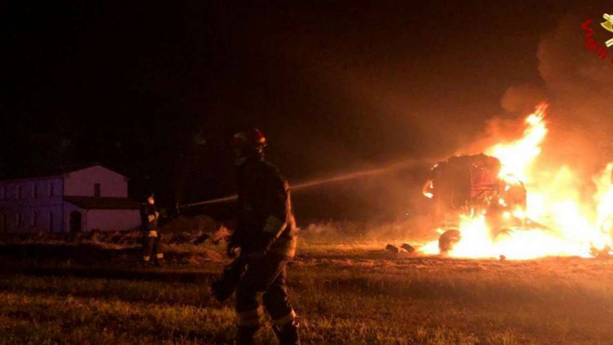 Forlì, super lavoro per i Vigili del fuoco