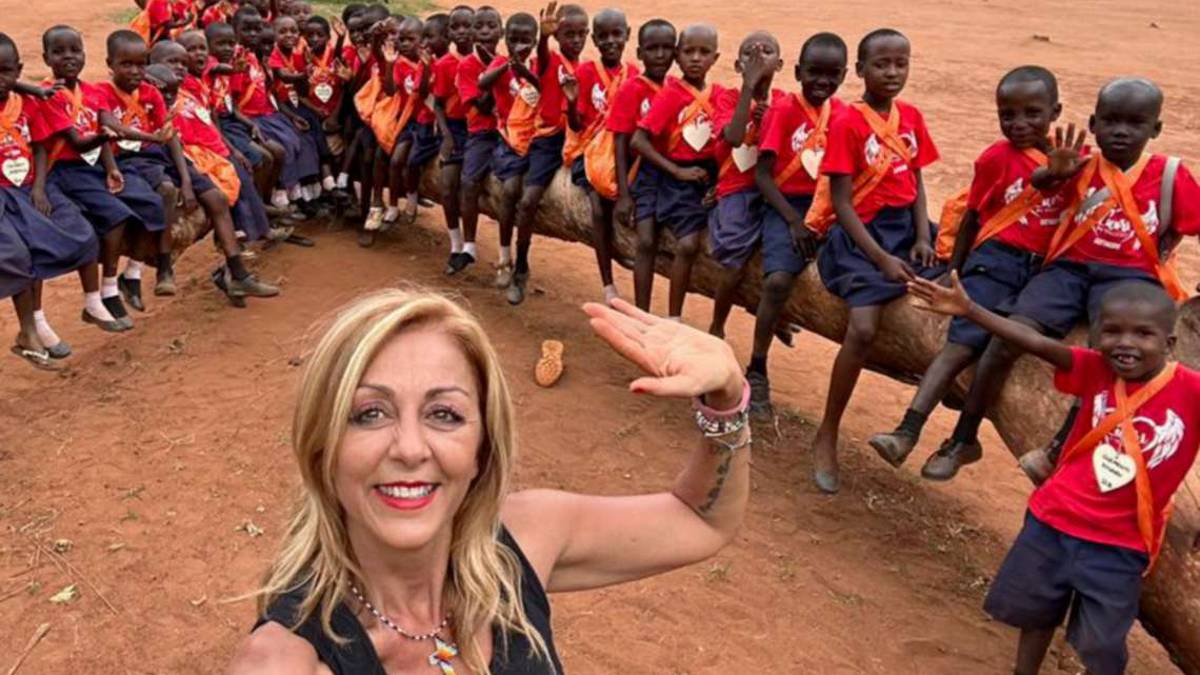 Patrizia da Bellaria alla Tanzania per curare 138 bambini