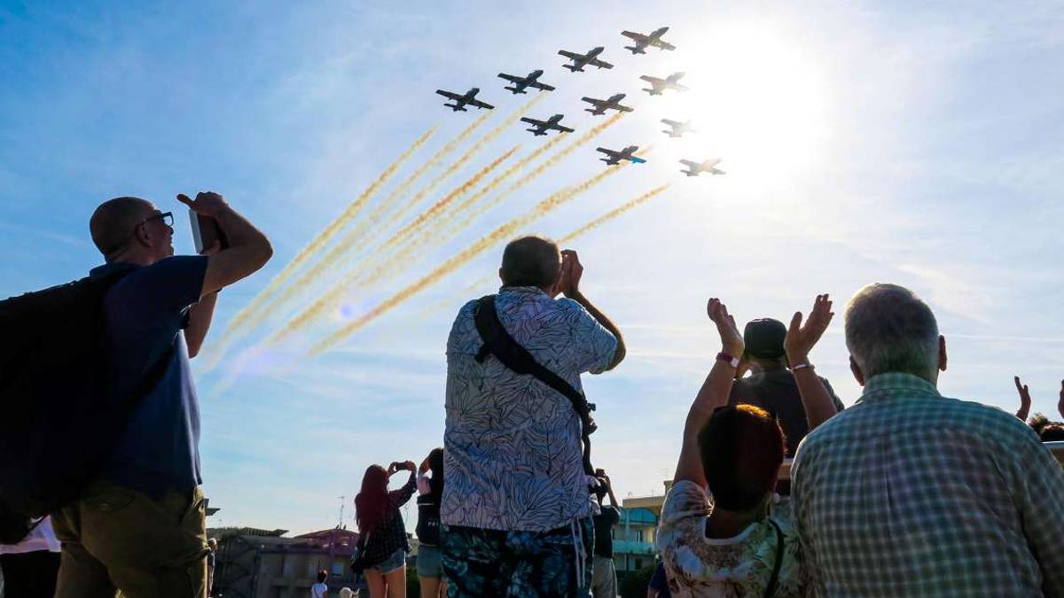 Rimini, Frecce Tricolori e Al Meni: che week-end - Gallery