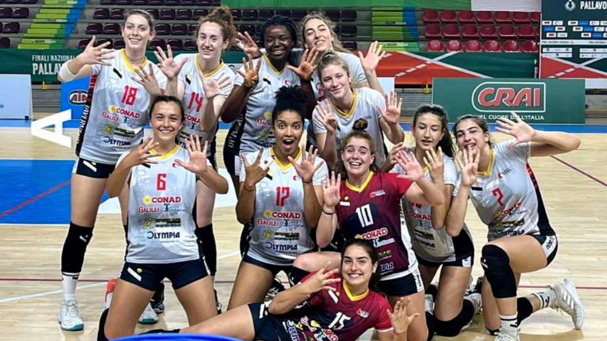 Giovane e vincente: doppia festa per la Ravenna del volley