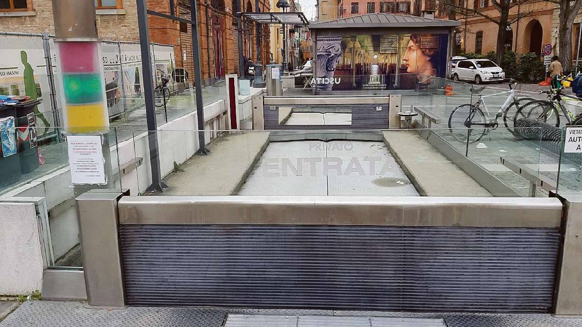 Cesena, il parcheggio silos in piazza Fabbri chiude un mese e mezzo