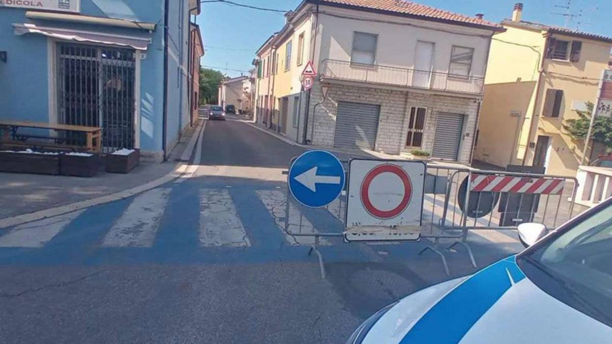 Savignano, a Fiumicino strada chiusa per 3 piante pericolanti