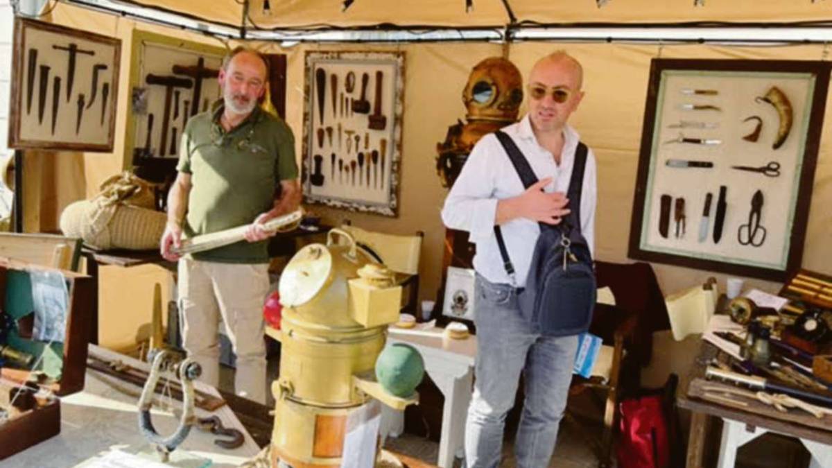 Cesenatico, dalla zanna di tricheco allo scafandro: una collezione che lascia a bocca aperta