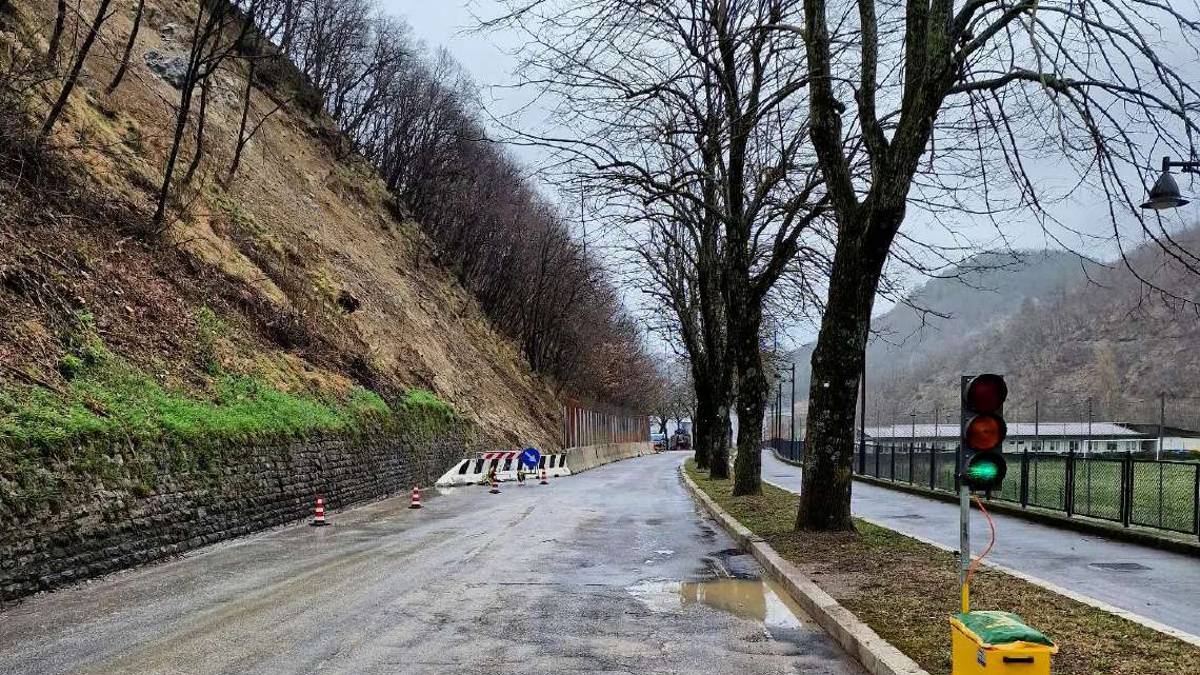 Frana tra Bagno e San Piero: costo di 237mila euro