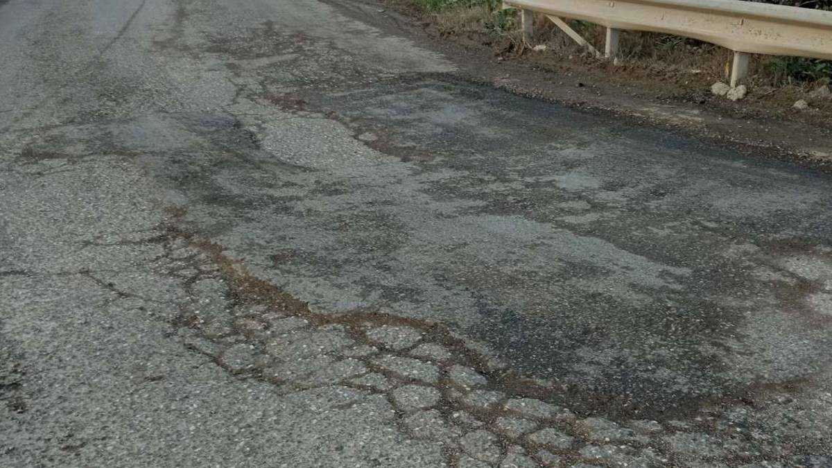 Ravenna, Romea Nord a pezzi dopo la pioggia