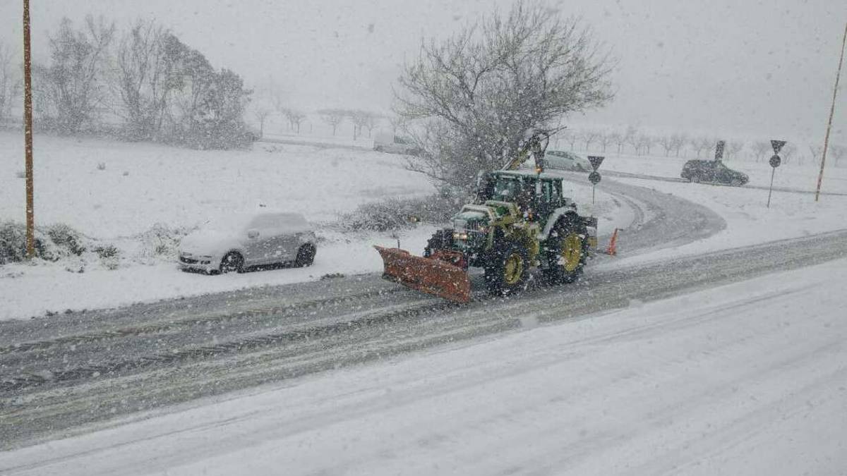 Pulizia neve, gara d'appalto deserta per la valle del Savio