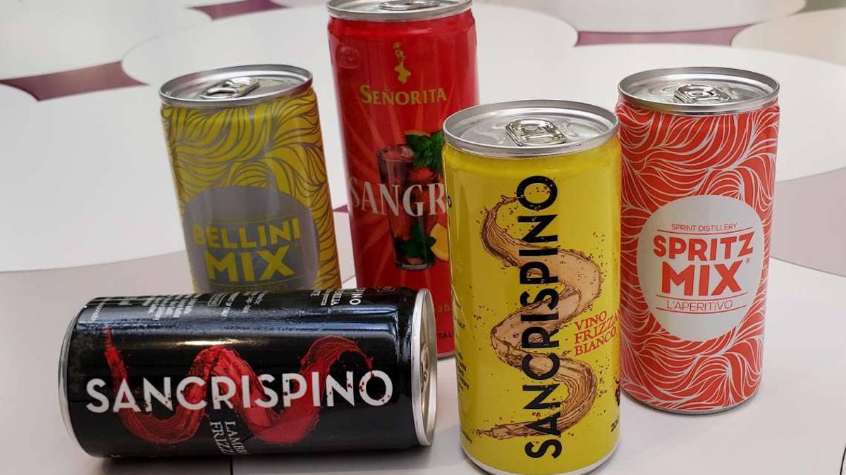 Forlì, arriva il vino in lattina: l'idea di Due Tigli
