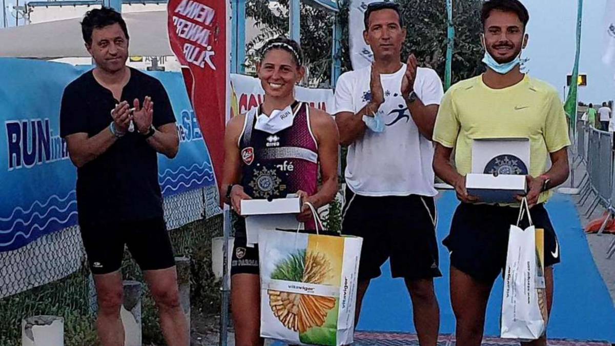 Podismo, Run in the Sea: Ricciardi e Vettor più forti del vento