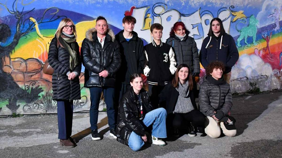 Forlì, un murales per la libertà