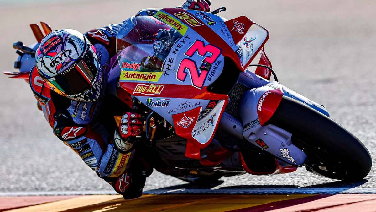 MotoGp, ad Aragon un venerdì sul pezzo per Enea Bastianini